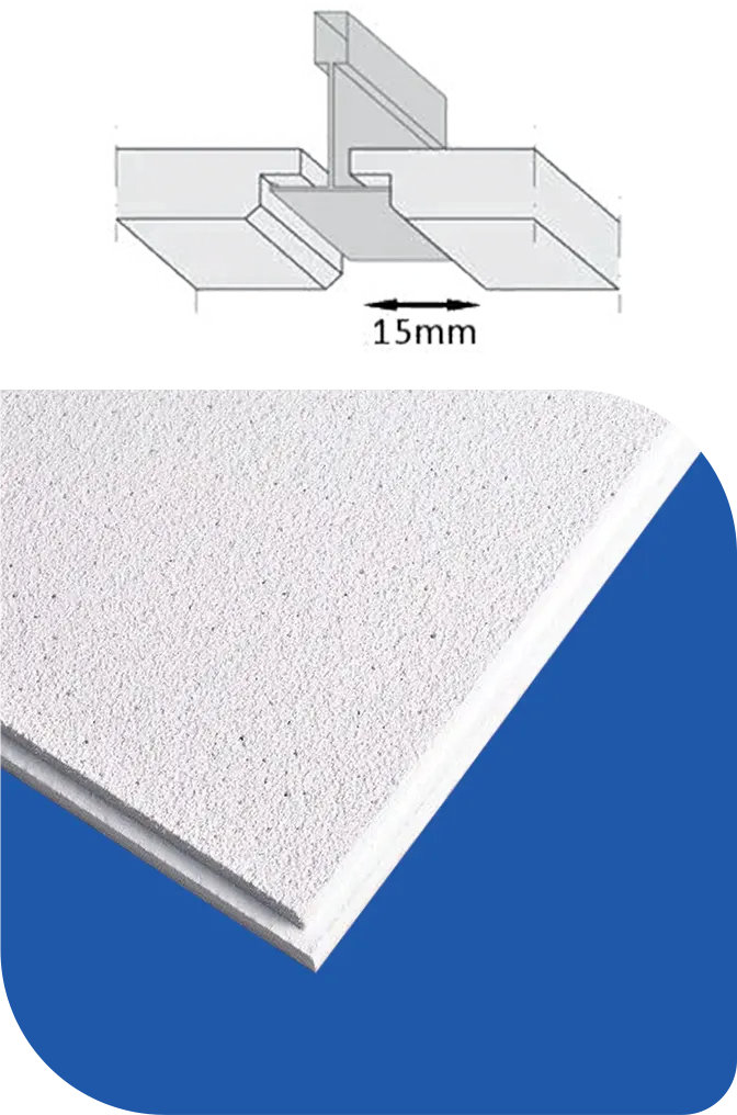 Gypexim Microlook Edge Mineral Fibre Board